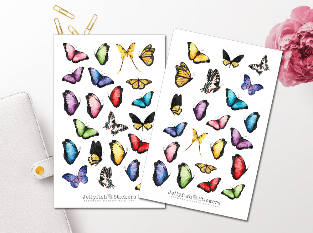 Butterflies Sticker Set